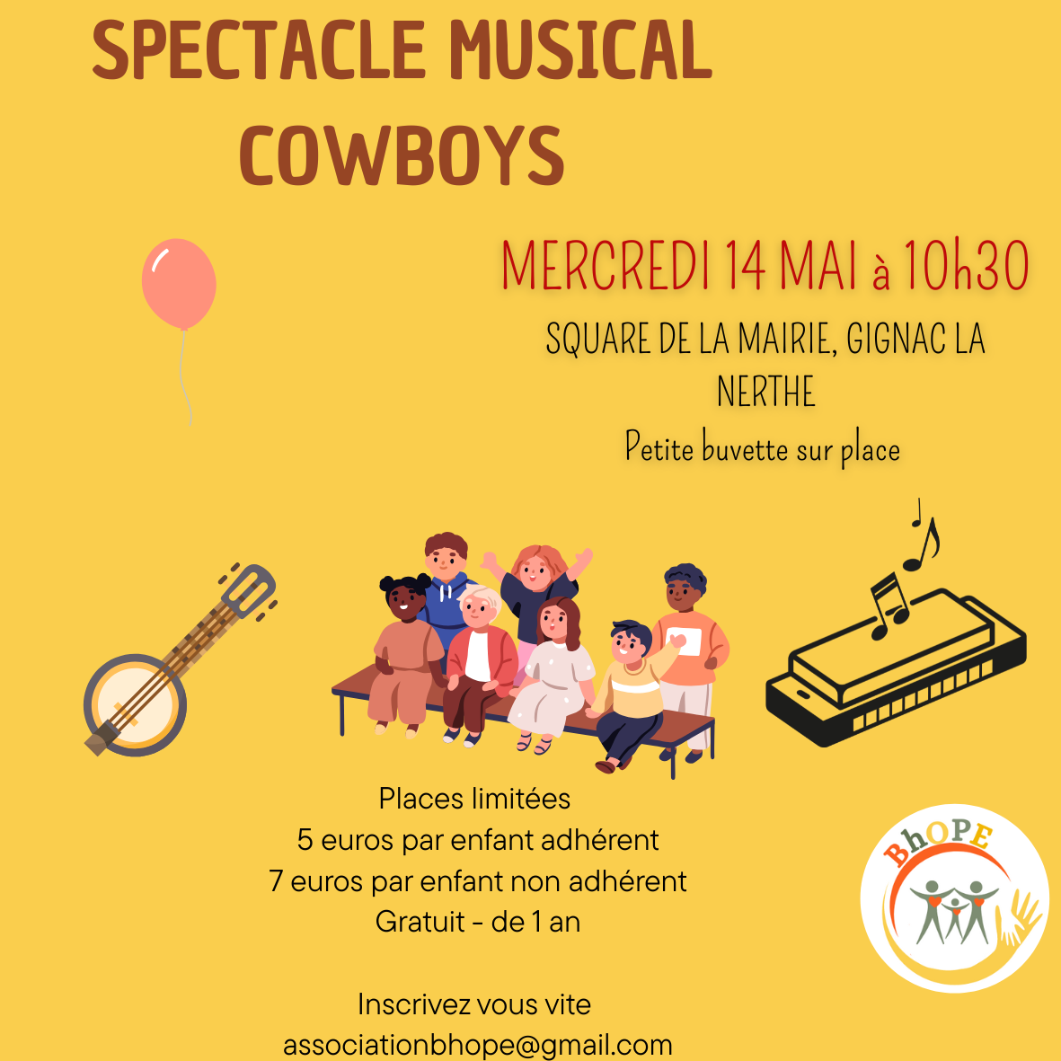 SPECTACLE MUSICAL COWBOYS