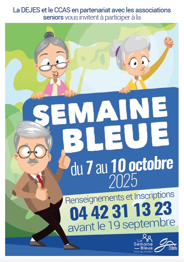 SEMAINE BLEUE POUR DES INITIATIVES EN FAVEUR DES SENIORS