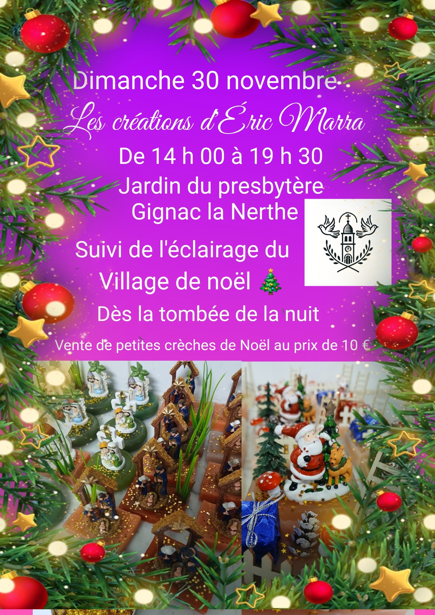 LES CRÉATIONS D’ÉRIC MARRA