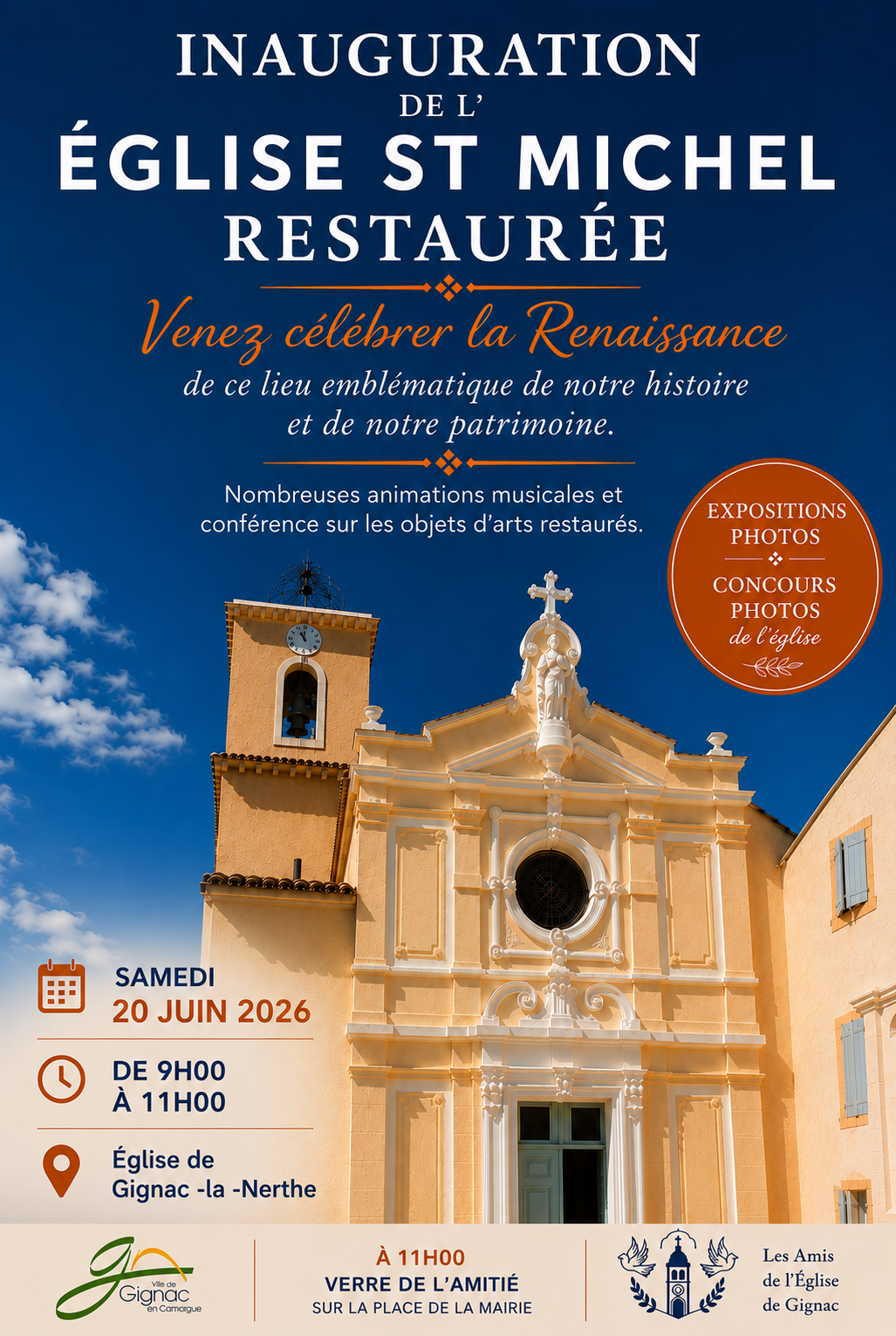 Inauguration de l’église restaurée